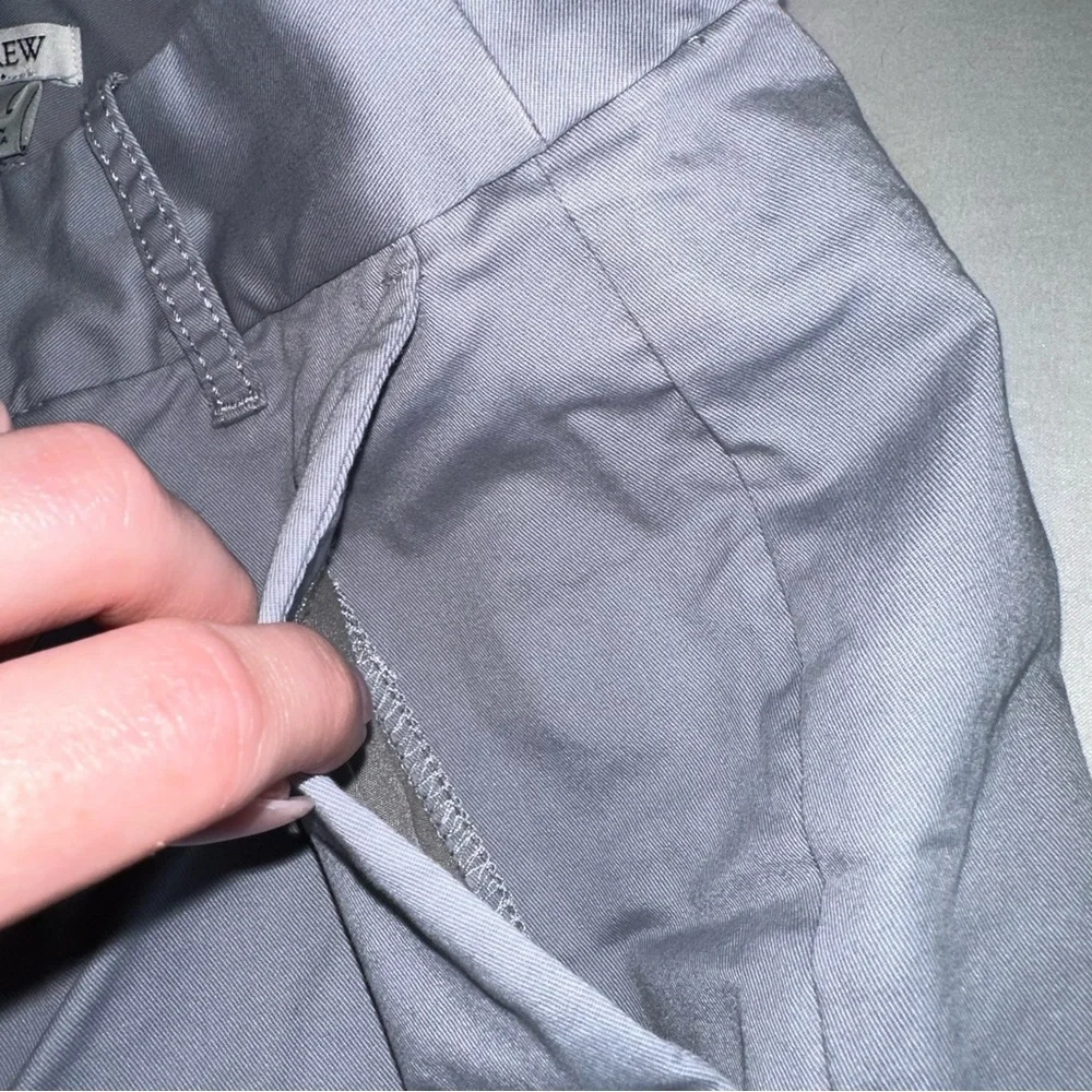 Gray Stretch Chino Pants